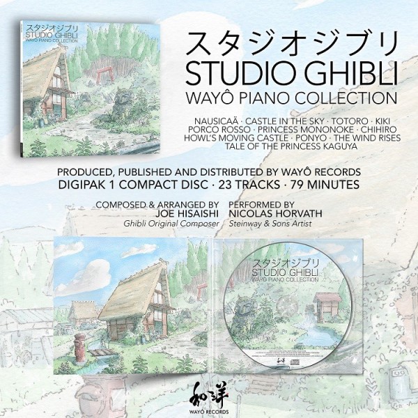 Studio Ghibli Piano Collection Joe HISAISHI CD