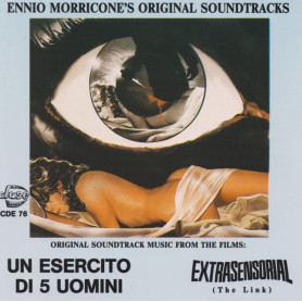 Un Esercito Di Cinque Uomini • Extrasensorial (The Link) | Ennio MORRICONE | CD