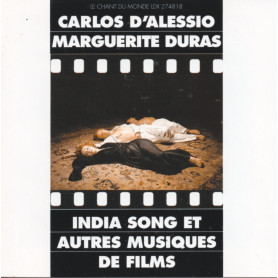 India Song et autres musiques de films | Carlos D'ALESSIO | CD