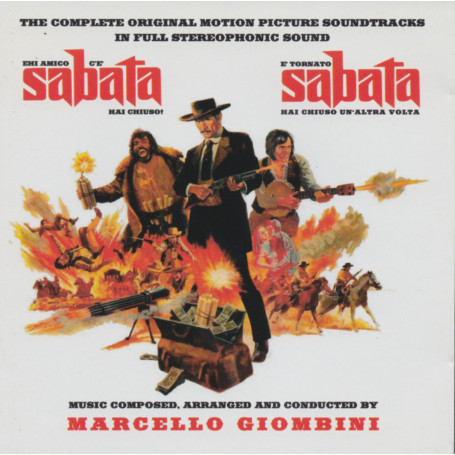 Ehi Amico... C'E' Sabata, Hai Chiuso! • E' Tornato Sabata... Hai Chiuso Un'Altra Volta | Marcello GIOMBINI | CD