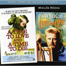 A Time To Love And A Time To Die • Lust For Life | Miklos ROZSA | CD