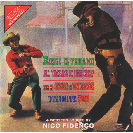 Ringo Il Texano • All'Ombra Di Una Colt • Per Il Gusto Di Uccidere • Dinamite Jim | Nico FIDENCO | CD