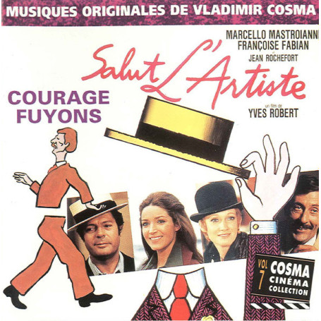 Salut l'artiste • Courage Fuyons | Vladimir COSMA | CD