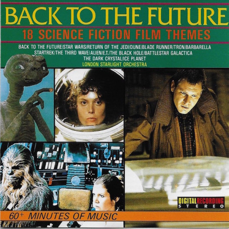 Back To The Future: 18 Science Fiction Film Themes | CD