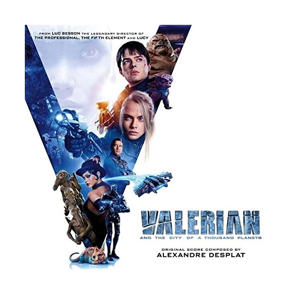 Valerian And The City Of A Thousand Planets Alexandre Desplat Cd